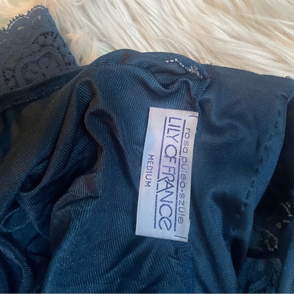 💙VINTAGE Navy Romper Lingerie 💙 - Picture 10 of 10